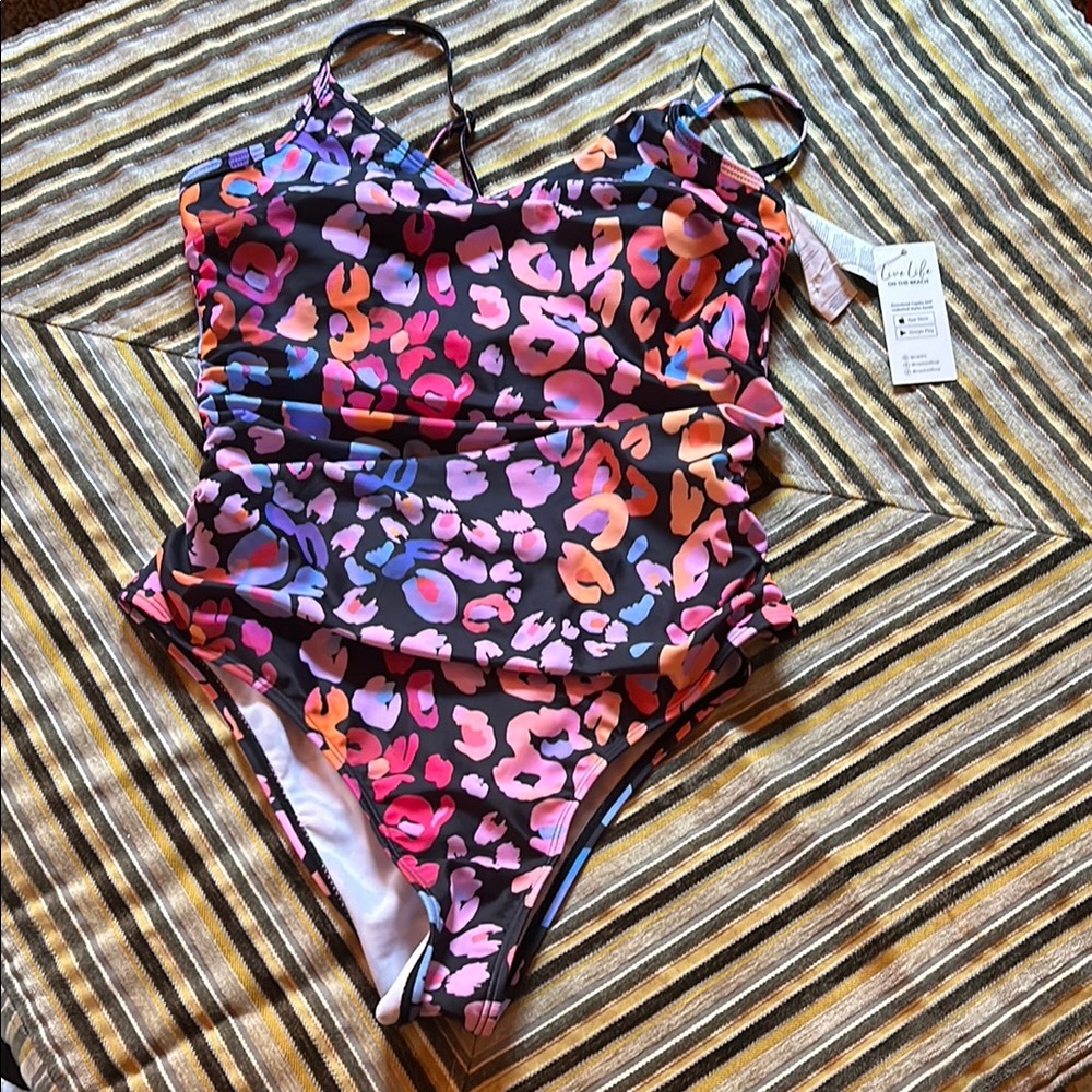 Cupshe Leopard Print One Piece Swimsuit